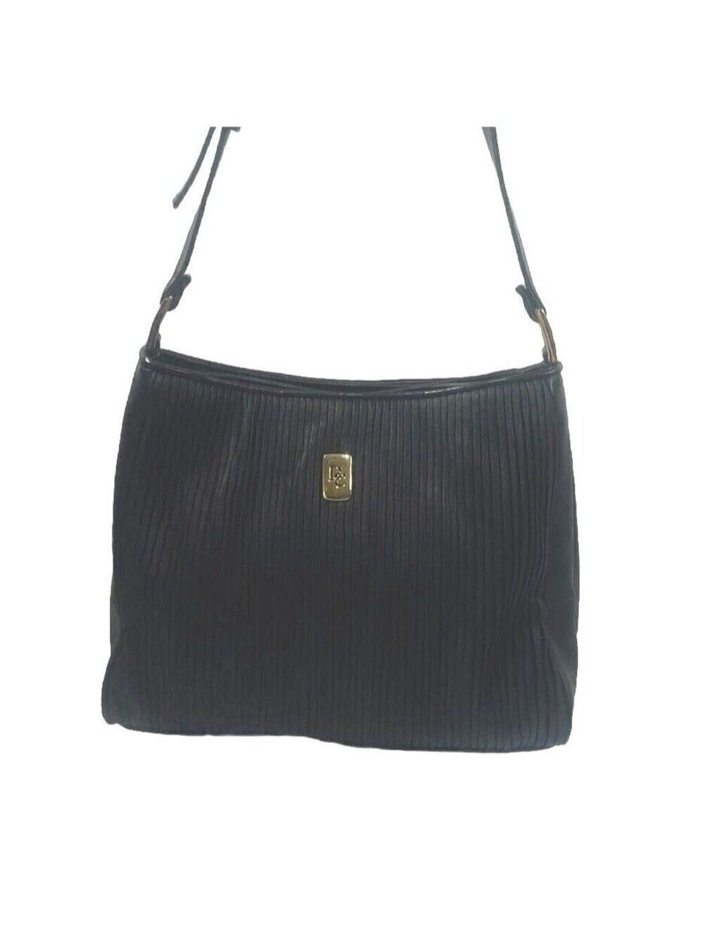 diahann carroll Ribbed leather purse